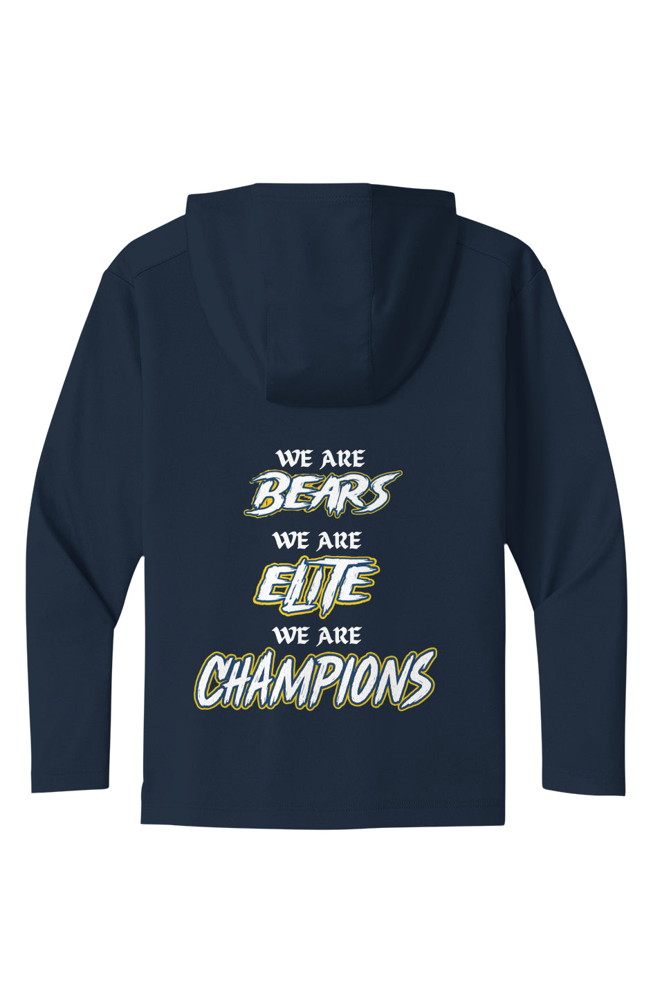 Youth Posi UV Pro Hoodie w/ Back Print