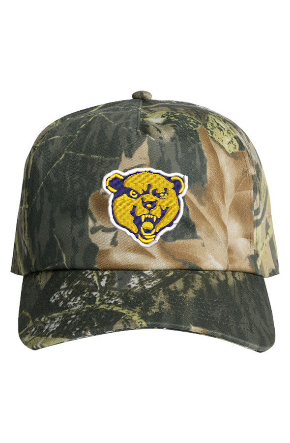 Camo bear hat